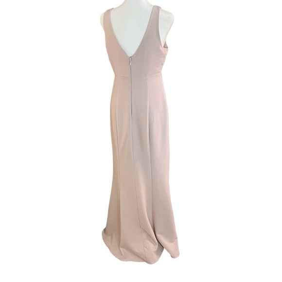 Show Me Your Mumu Blush Pink Full Length Fit and Flare Formal Dress Sz M - Picture 3 of 12